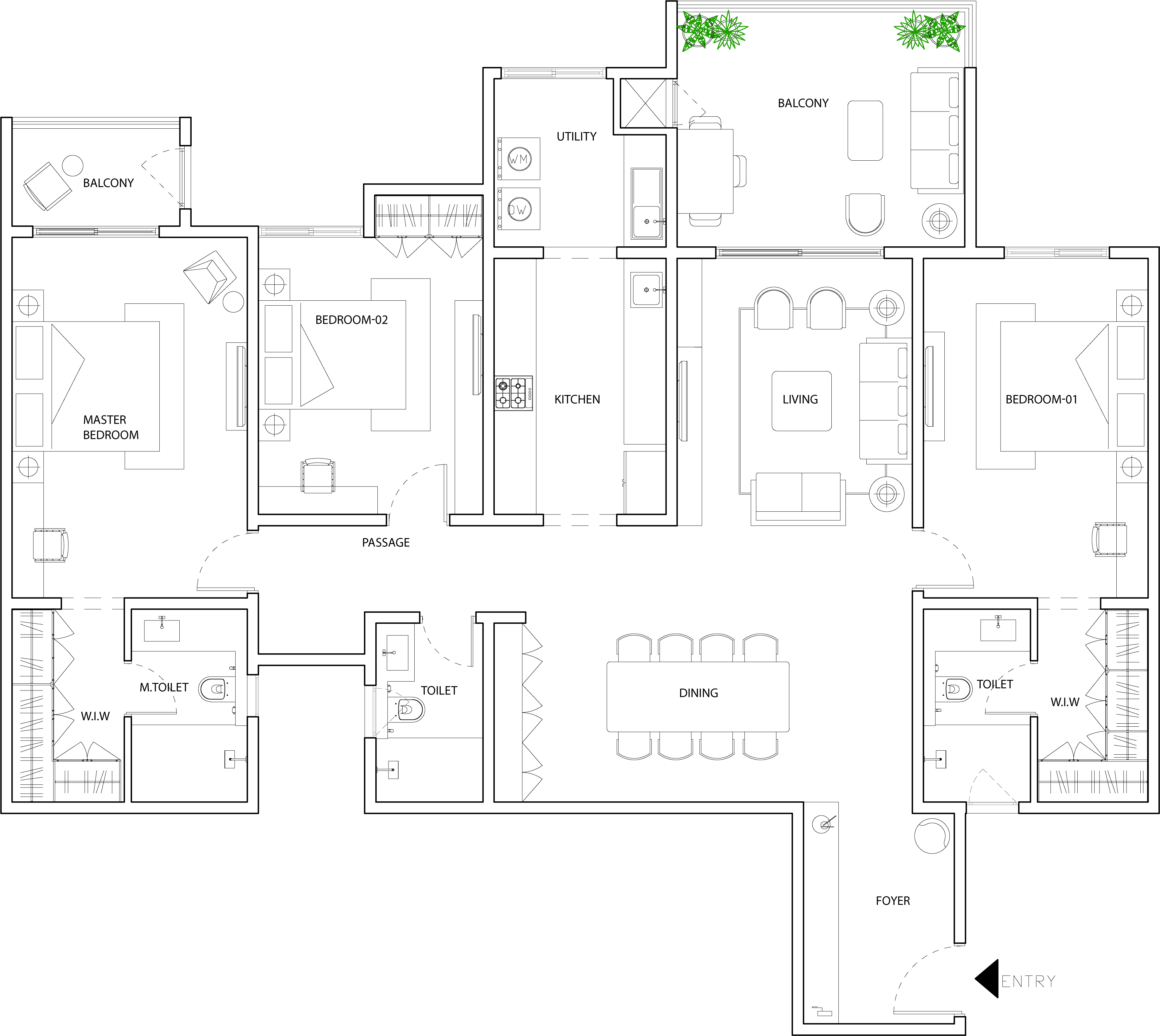 Type A Floor Plan
